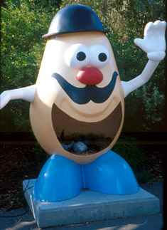 Mr. Potato Head Statues of Rhode Island